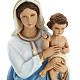 Statue Maria mit Jesuskind, Fiberglass 60 cm s4