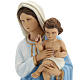 Statue Maria mit Jesuskind, Fiberglass 60 cm s5
