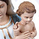 Statue Maria mit Jesuskind, Fiberglass 60 cm s7