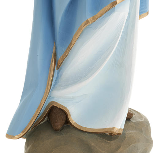Virgen Mária con Niño 60 cm fibra de vidrio 14