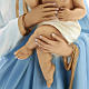 Virgen Mária con Niño 60 cm fibra de vidrio s16