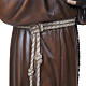 Père Pio statue fibre de verre 110 cm s6