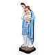 Vierge avec enfant fibre de verre 100 cm s3