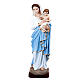 Virgin Mary and infant Jesus, fiberglass statue, 100 cm s1