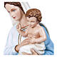 Virgin Mary and infant Jesus, fiberglass statue, 100 cm s6