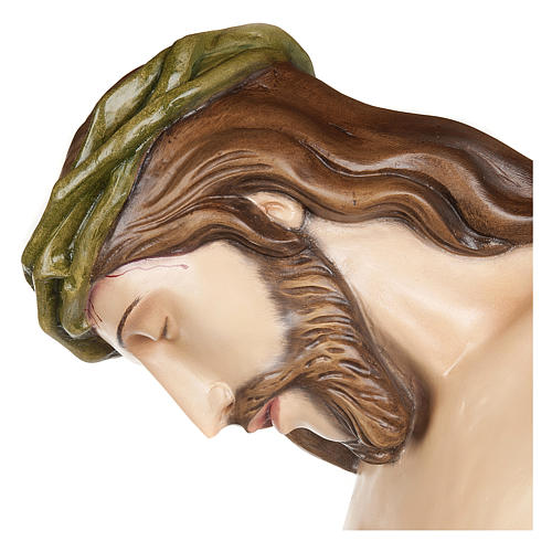 Corps de Christ 150 cm statue fibre de verre 5