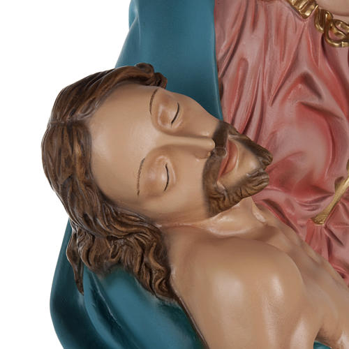 Pietà de Michelangelo fibra de vidro 100 cm 10