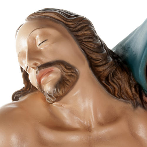 Pietà de Michelangelo fibra de vidro 100 cm 15