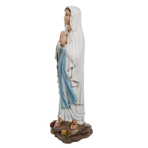 Our Lady of Lourdes,  fiberglass statue, 50 cm 6