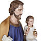 St Joseph avec l'enfant-Jésus 100 cm fibre de verre s8
