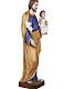 Saint Joseph with infant Jesus  fiberglass statue, 100 cm s7