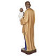 Saint Joseph with infant Jesus  fiberglass statue, 100 cm s11