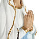 Statua Madonna Lourdes 70 cm fiberglass s7
