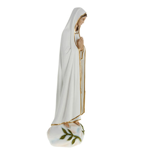 Estatua de la Virgen de Fátima 60 cm en fibra de vidrio 4