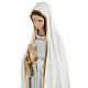 Estatua de la Virgen de Fátima 60 cm en fibra de vidrio s2