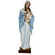 Estatua de la Virgen con el Niño en el pecho 80 cm s1