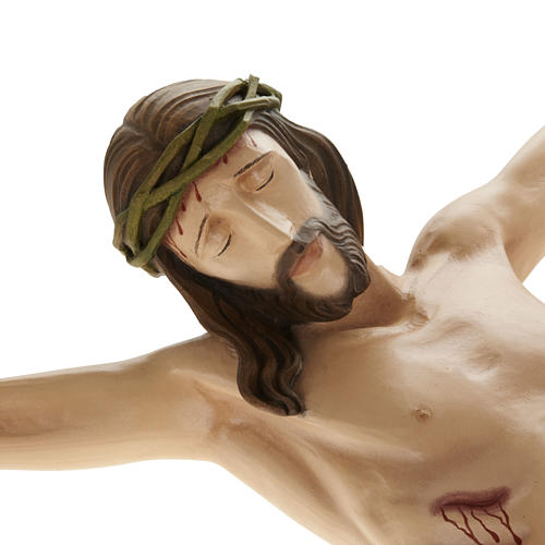 Cuerpo de Cristo  80 cm en fibra de vidrio 6