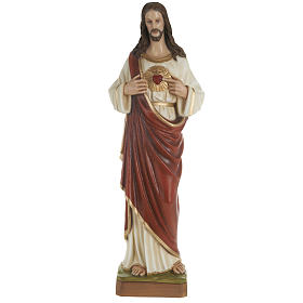 Fiberglas Heiliges Herz Jesu 80 cm