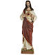Sacred heart of Jesus, fiberglass statue, 80 cm s1