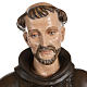 St Francis with dove fiberglass statue 100 cm s2