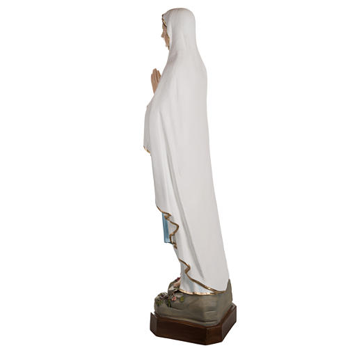 Madonna di Lourdes vetroresina 130 cm 10