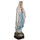 Madonna di Lourdes vetroresina 130 cm s3