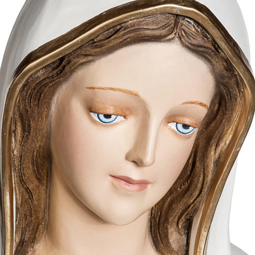 Virgen de Fátima 120 cm en fibra de vidrio 3