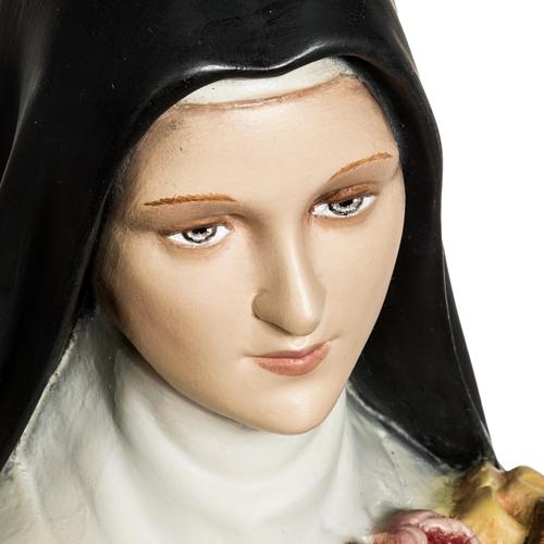 Sainte Thérèse de Lisieux 80 cm fibre de verre 3