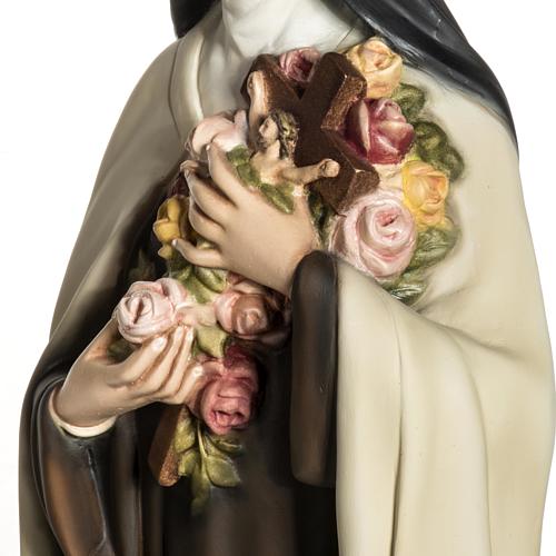 Sainte Thérèse de Lisieux 80 cm fibre de verre 7