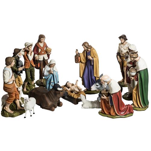Nativity scene fiberglass figurines 60 cm 1