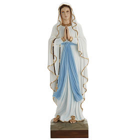 Our Lady of Lourdes fiberglass statue 85 cm