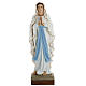 Our Lady of Lourdes fiberglass statue 85 cm s1