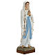 Our Lady of Lourdes fiberglass statue 85 cm s2