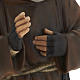 Padre Pio vetroresina 60 cm s5
