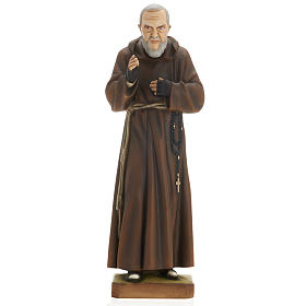 Padre Pio fibra de vidro 60 cm
