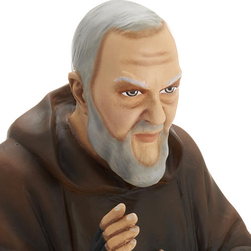 Padre Pio fibra de vidro 60 cm 3