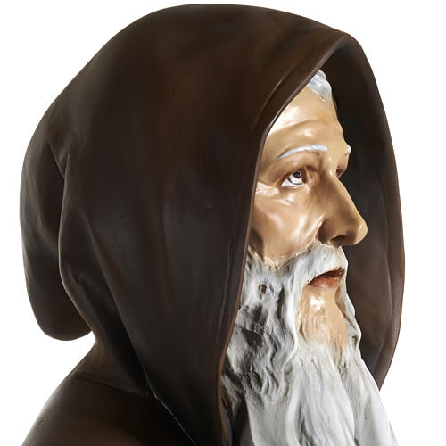 Saint Anthony the Great statue in fiberglass, 160 cm 6