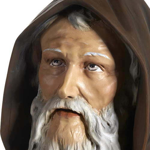 Saint Anthony the Great statue in fiberglass, 160 cm 10