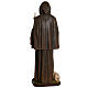 Statue Saint Antoine le Grand fibre de verre 160 cm s13