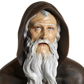 Saint Anthony the Great statue in fiberglass, 160 cm