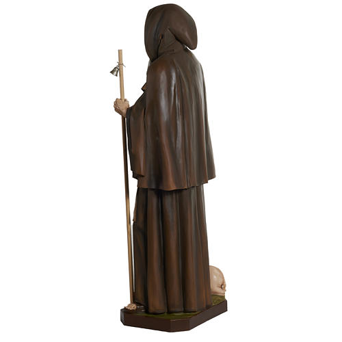 Saint Anthony the Great statue in fiberglass, 160 cm 11