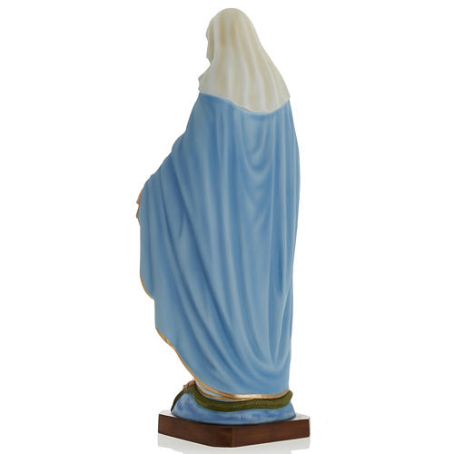 Our Lady Immaculate statue in fiberglass, 100 cm 8