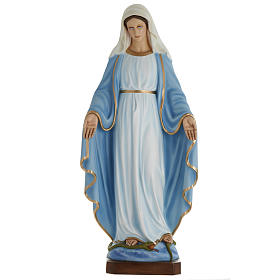 Estatua de la Virgen Inmaculada 100 cm  fibra de vidrio
