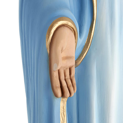 Estatua de la Virgen Inmaculada 100 cm  fibra de vidrio 5