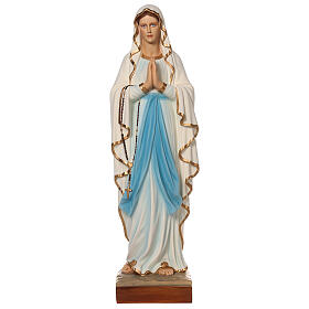 Our Lady of Lourdes fiberglass statue 100 cm