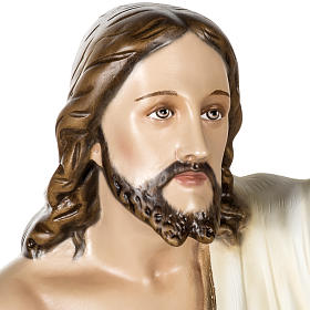 Risen Jesus statue in fiberglass, 100 cm