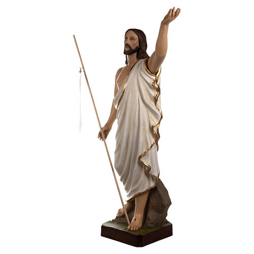 Risen Jesus statue in fiberglass, 100 cm 9