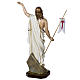 Risen Jesus statue in fiberglass, 100 cm s8