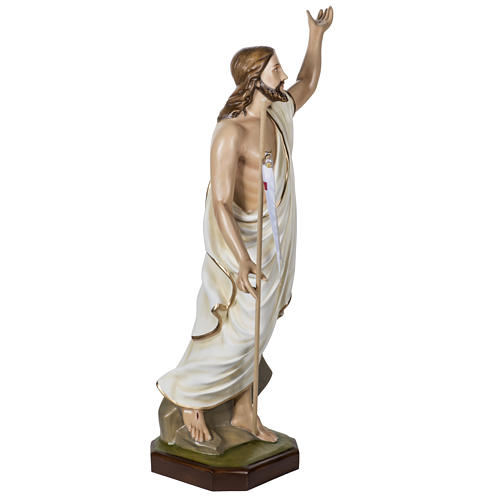 Risen Jesus statue in fiberglass, 100 cm 11