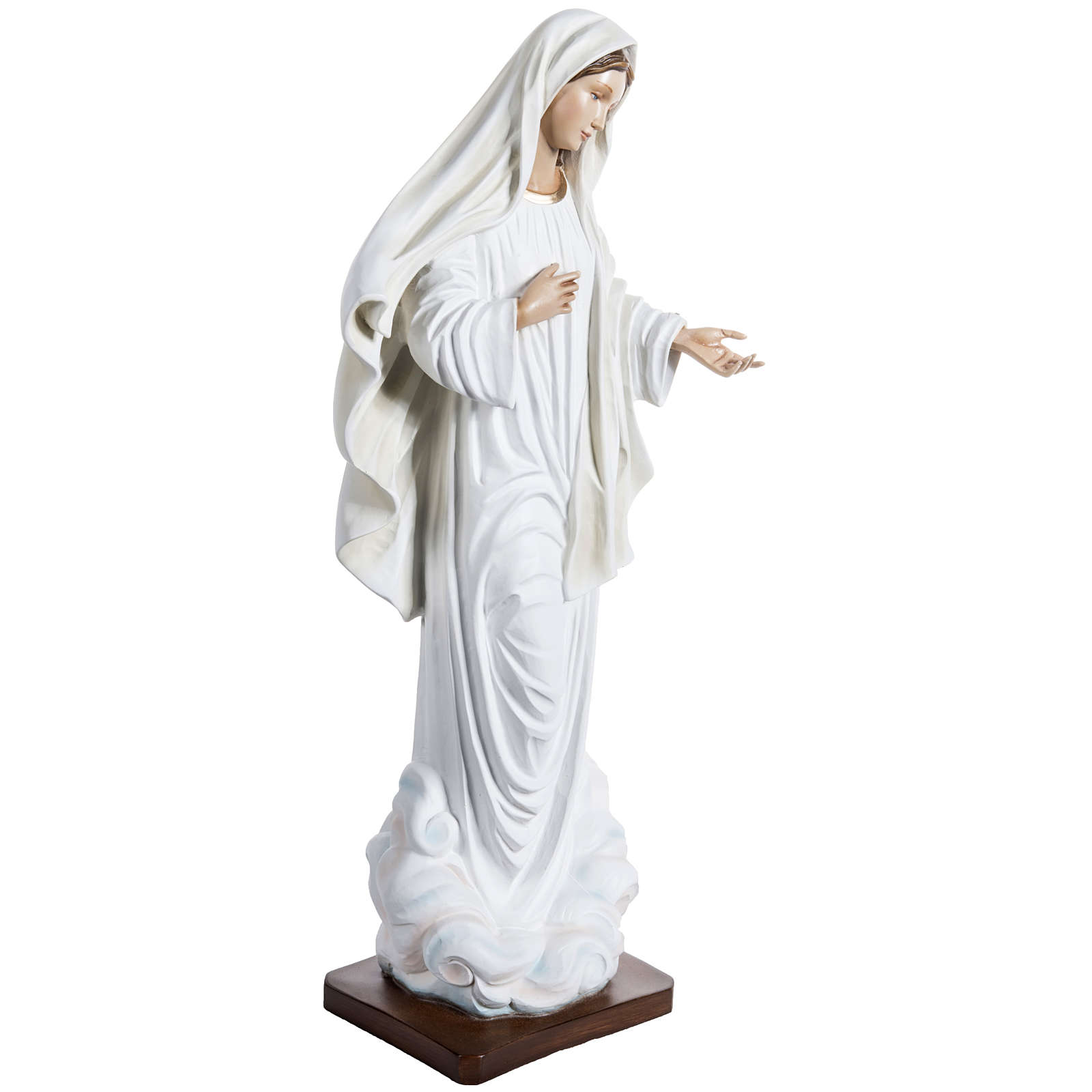 Our Lady of Medjugorje statue in fiberglass, 60 cm | online sales on ...